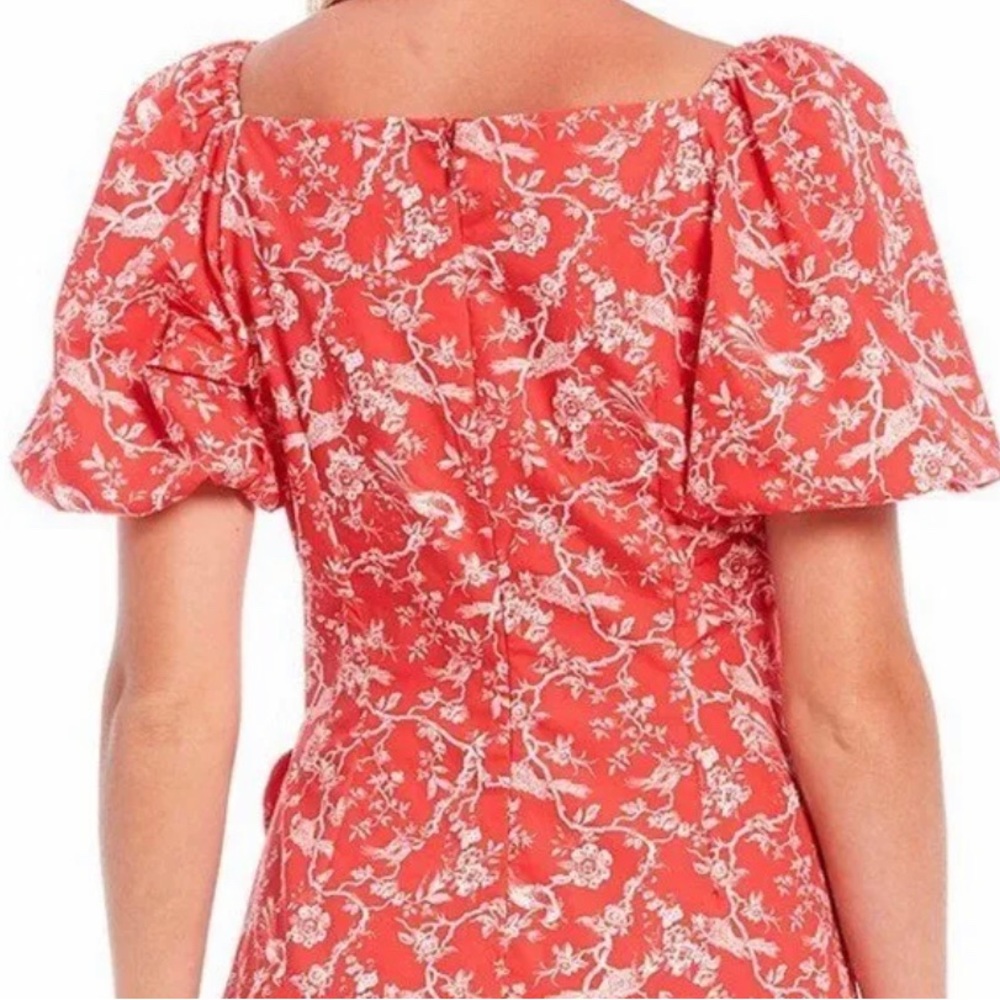 NWOT Anthropologie Sachin & Babi Catherine Puff Sleeve Mini Dress 4 - Picture 3 of 11